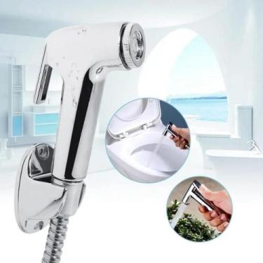 Imagem de Ducha Higiênica Luxo Metal Cromado Acabamento Brilhante Cor Prateado F