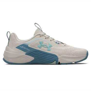 Imagem de Tênis Under Armour Tribase Reps 2 SE Unissex Cinza Azul, Cinza, 38
