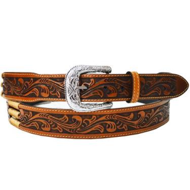 Imagem de Cinto Masculino Dawson Country Charroa Caramelo, Marrom, 130