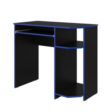 Imagem de Mesa Gamer Escrivaninha Para Computador Notebook Orus - PRADO MOVEIS, 