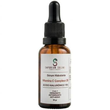 Imagem de Sérum Facial Acido Hialuronico Com Vitamina C - Solini