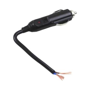Imagem de Adaptador Conector Macho Para Acendedor De Cigarros De Carro 12V 24V L