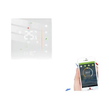 Imagem de Termostato Inteligente WiFi Para Aquecimento De Piso Elétrico, Control