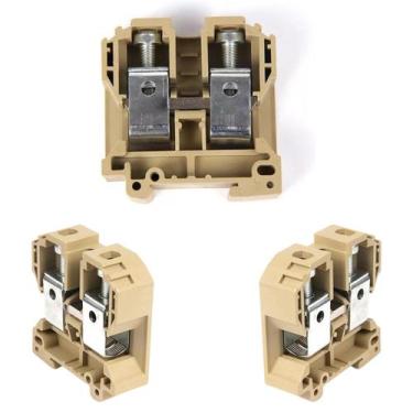 Imagem de 3 Conectores Passagem Trilhos Ts32 E Ts35 - Metaltex