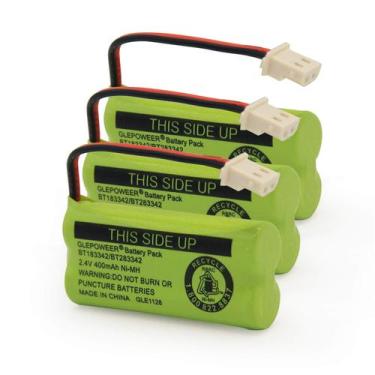 Imagem de Kit de Baterias GLEPOWEER BT183342 2,4V 400mAh Ni-MH 3 Unidades