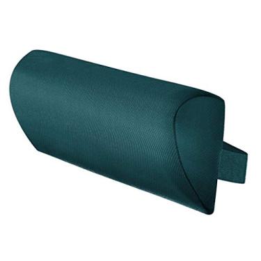 Imagem de Almofada de cabeça confortável e respirável Serablet, serve para a maioria das cadeiras e lounges, espuma confiável – Verde escuro