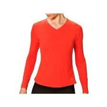 Imagem de Camiseta fem térmica proteção uv Lupo laranja 77028