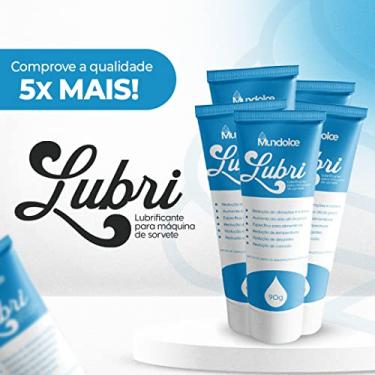 Imagem de Lubrificante Máquina De Sorvete - Kit C/ 5 Bisnagas