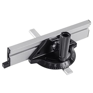 Imagem de Homyl Sistema de medição de precisão de serra de mesa, material rígido e durável, ambos os lados, ângulo ajustável de 60 graus