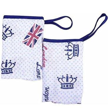 Imagem de Kit Babetes Paninho D/boca Soft Baby Nice Azul - Minasrey