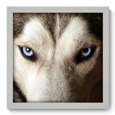 Imagem de Quadro Decorativo - Lobo - 33cm x 33cm - 011