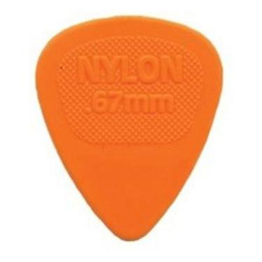 Imagem de Palheta Nylon MIDI 0,67mm Laranja - Dunlop