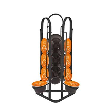 Imagem de Porta Cápsulas Três Corações Suporte Preto para 15 Unidades Café