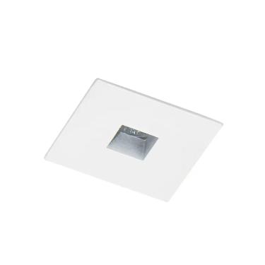 Imagem de Spot Dicroica Alumínio No Frame Quadrado P/1 Gu10 Branco Ref.11002 - Incolux Incolux