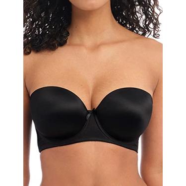Imagem de Freya Sutiã feminino Deco UW moldado sem alças, Preto, 36E
