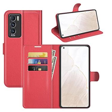 Imagem de HONGYAN Capa de telefone @#@Para OPPO Realme GT Master Explorer Litchi Texture Horizontal Flip Caixa Protetora Com Holder & Cart Slots & Carteira@#@ Capa protetora