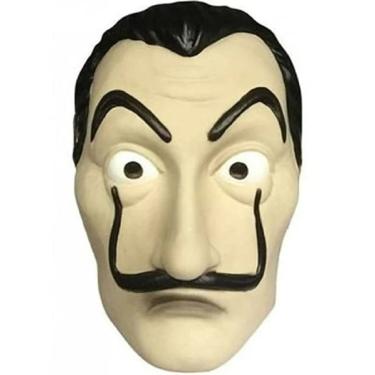 Imagem de Máscara Salvador Dalí Adulto - PVC - La Casa de Papel