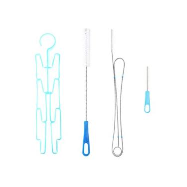 Imagem de BESTONZON Kit de limpeza de bexiga de água para hidratação, 4 peças, escovas de limpeza para reservatório de água, bolsa de armazenamento e mochilas