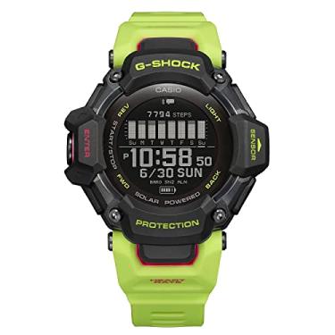 Imagem de Casio Relógio masculino G-Shock Move GBD-H2000-1A9CR de quartzo, Parafuso amarelo, G-Shock Move