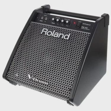 Imagem de Amplificador Roland Para Bateria Eletronica 80 Watts Pm-100