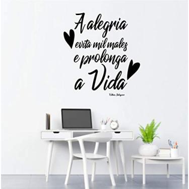 Imagem de Adesivo de Parede Frase mod60 Motivacional tamanho 50cmx55cm
