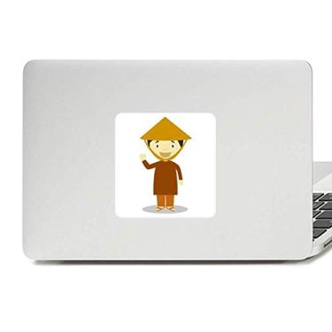 Imagem de Boné de bambu Vietnã desenho animado decalque vinil paster laptop decoração PC