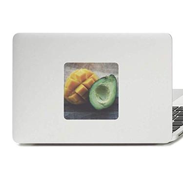 Imagem de Adesivo de vinil com imagem de abacate e frutas tropicais, decoração de policarbonato