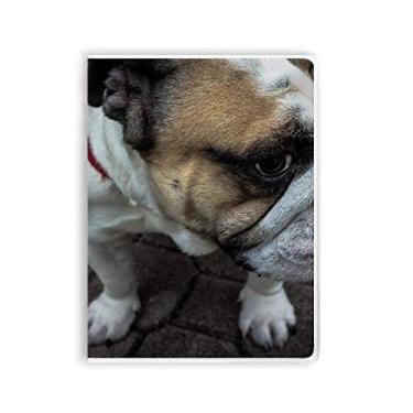 Imagem de Caderno de fotos de animais de estimação Bulldog com capa macia