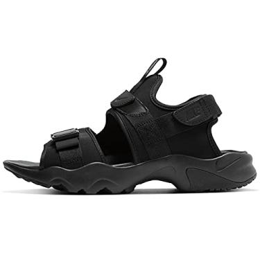 Imagem de Nike Canyon Mens Side Sandal Cw9704-001 Size 7 Black/Black/Black