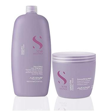 Imagem de Kit Hidratação Express Alfaparf Semi di Lino Smooth Grande