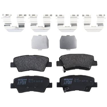 Imagem de TRW Pro TRH1445 Conjunto de pastilhas de freio a disco para Hyundai Sonata 2011-2015, traseira e outras aplicações