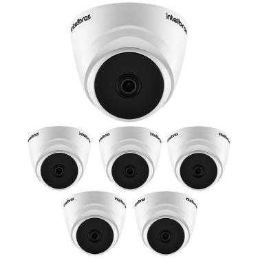Imagem de Kit 6 Câmeras Multi HD 2 Megapixels 2.8mm 20m VHD 1220 D G7 Intelbras