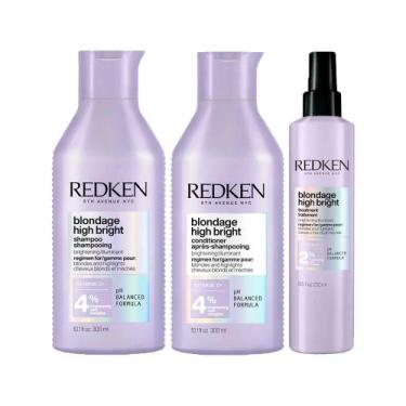 Imagem de Kit Redken Blondage High Bright - Pré Shampoo E Shampoo E Condicionado