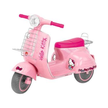 Mini Moto Elétrica Infantil 6V Lambreta Bandeirante 2904 Turquesa