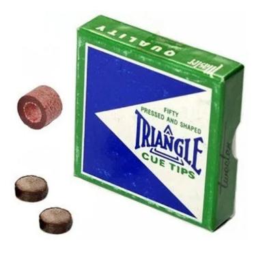 Imagem de 2 Sola Triangle 11mm + 1 Virola Celeron Taco Sinuca