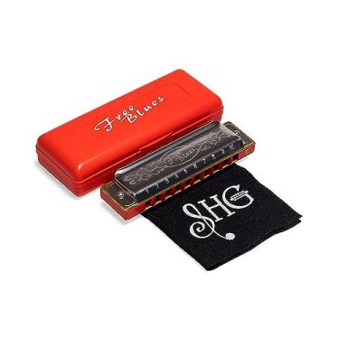 Imagem de Gaita de Boca Hering Free Blues em Dó (C) - GU0061