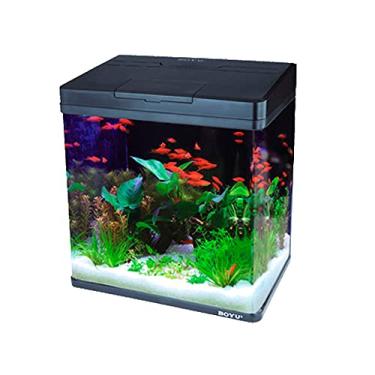 Imagem de Boyu - Aquário Curvo Ms-420 31L Preto 220v