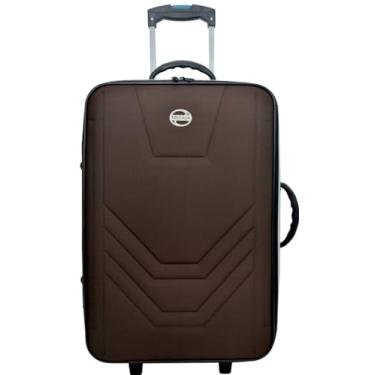 Imagem de Mala Viagem Grande Rodinhas Resistente Village - Grande Cor:Marrom