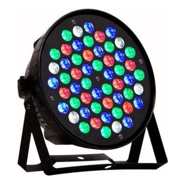 Imagem de Canhão Refletor Led 54 Leds RGB Bivolt Dmx Slim