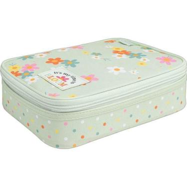 Imagem de Estojo Box Académie Floral Tilibra Ref 8472