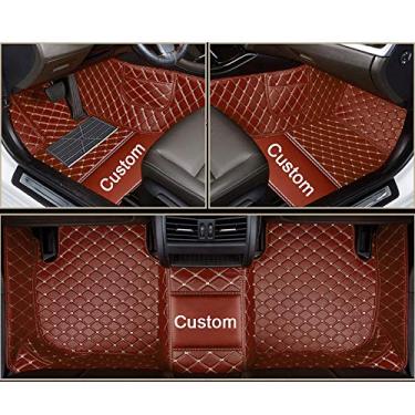 Imagem de Tapetes de carro personalizados compatíveis com Lexus, forro automotivo de couro à prova d'água, cobertura total, proteção para todos os climas, tapete antiderrapante, modelos de carros personalizados