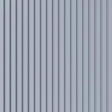 Imagem de Painel Ripado Laminado Play em EVA Meu Rodapé Autocolante 10cm Azul - Rolo Com 2,5 Metros