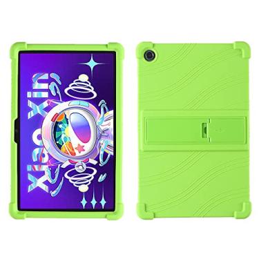 Imagem de QYiiD Capa para tablet Lenovo Tab M10 Plus 3ª geração de 10,6 polegadas TB-125FU, capa protetora de silicone leve à prova de choque macia para crianças Lenovo Tab M10 Plus Gen 3 TB-128FU/XU 10,6