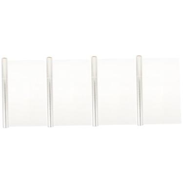 Imagem de Veemoon 4 Rolos Adesivos Anti-óleo Papel De Parede De Cozinha à Prova D'água Adesivo à Prova De Óleo Protetor De Parede Transparente - Adesivo Interior Adesivo De Vidro Pvc