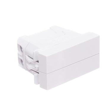 Imagem de Modulo Duplo Interruptor Simples 10Ax 250V 1M Branco S70100104, Schneider Electric