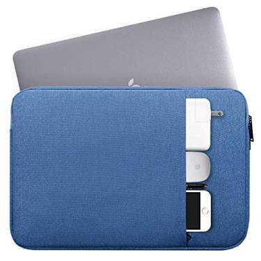 Imagem de Capa protetora para laptop de 15,6 polegadas à prova d'água compatível com MacBook Air, MacBook Pro, Acer ASUS Lenovo HP Toshiba Sony Samsung LG Dell MSI GL62M 15,6 polegadas Chromebook, Azul, 13 - 13.3 Inch