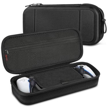 Imagem de Fintie Estojo de Transporte Para Playstation Portal - [À Prova de Choque] Capa Protetora Rígida Bolsa de Viagem Portátil com Bolso Interno Para Playstation Portal Player Remoto E Acessórios, Preto