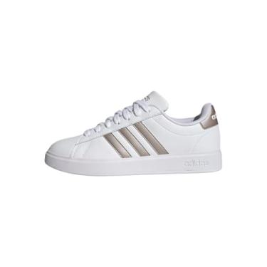 Imagem de Tênis Adidas Feminino Grand Court 2.0 - Branco e Prata (br_footwear_size_system, adult, numeric, numeric_39)