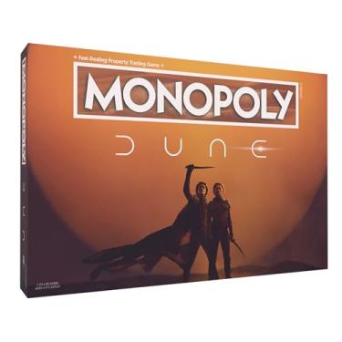 Imagem de Monopoly: Dune | Play as The Ducal Ring, Crysknife, Gom Jabbar & More |Officially Licensed Collectible Game Based on The Movie Dune