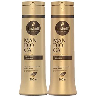 Imagem de Kit Haskell Mandioca Shampoo Condicionador 300g